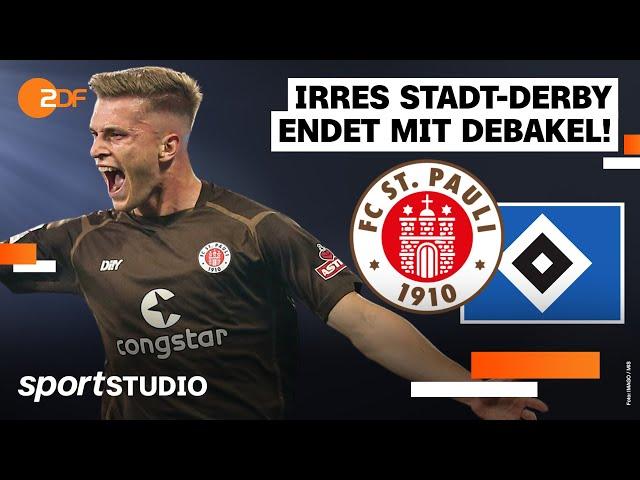 FC St. Pauli – HSV Highlights | 2. Bundesliga, 12. Spieltag 2022/23 | sportstudio