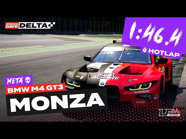 ACC Onboard Lap: BMW M4 GT3 at Monza CDA M LFM S15W10