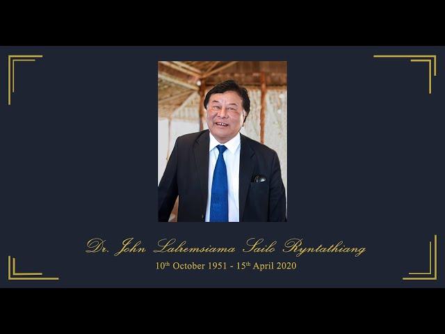 3rd John Sailo Lalremsiama Ryntathiang Memorial Oration