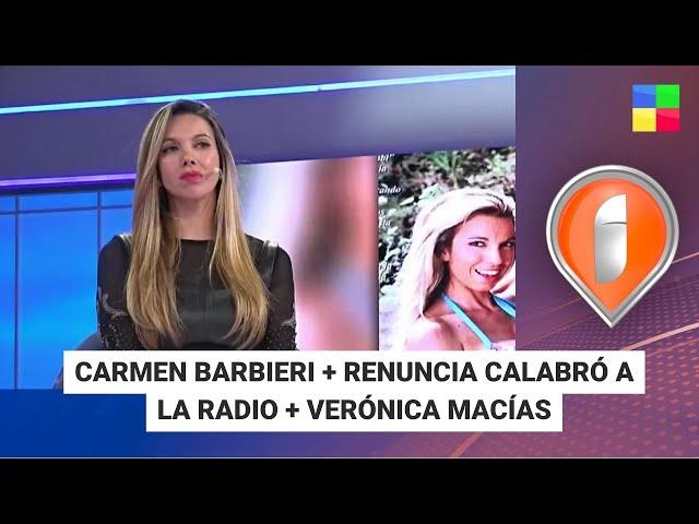 Carmen Barbieri + Renuncia Calabró a la radio + Verónica Macías #Intrusos | Programa (26/06/2024)