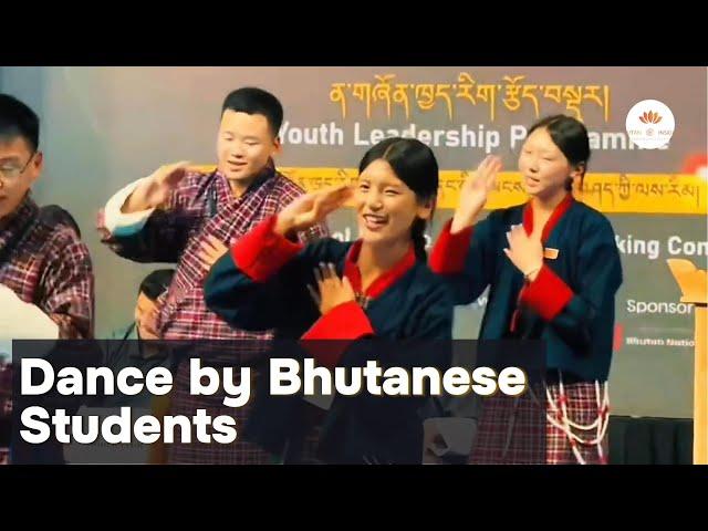 A beautiful dance by young Bhutanese Students