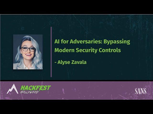 AI for Adversaries: Bypassing Modern Security Controls