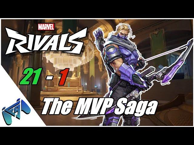 Marvel Rivals | Hawkeye 21-1 (The MVP Saga)