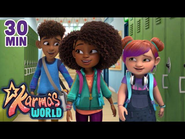 Fun Times at Peachtree Middle School  Season 3 | Karma's World | Netflix