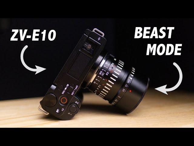 This Lens Turns Your Sony ZV-E10 into a Portrait Photography and Cinematic Video Beast.