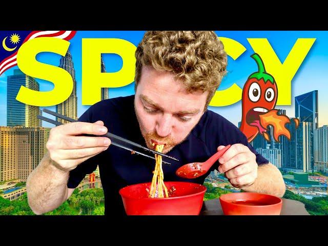 EXTREME Spicy STREET FOOD In Kuala Lumpur: This Chilli Pan Mee Is! ️