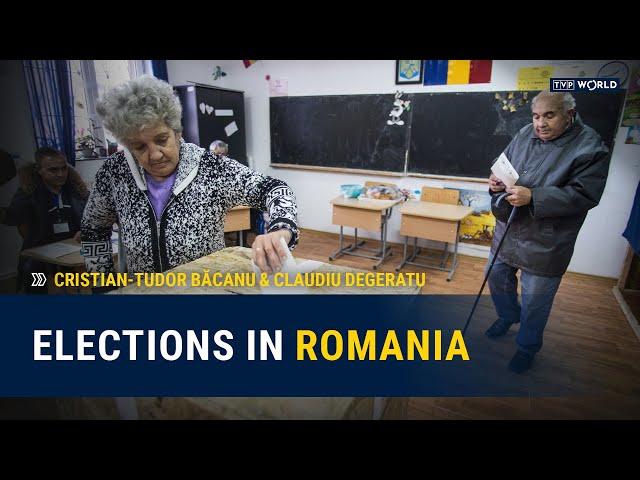 1st round of presidential election in Romania | Cristian-Tudor Băcanu & Claudiu Degeratu