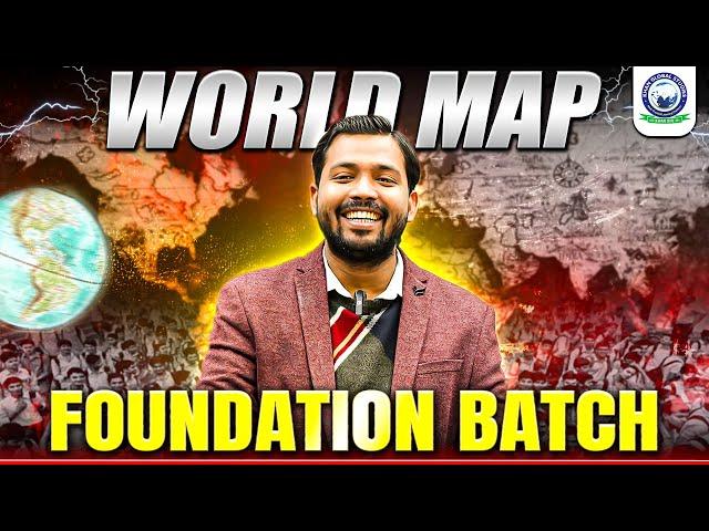 World Map Foundation Batch 2025 by Khan Sir | World Map Full Detailed Course by Khan Sir | Khan Sir