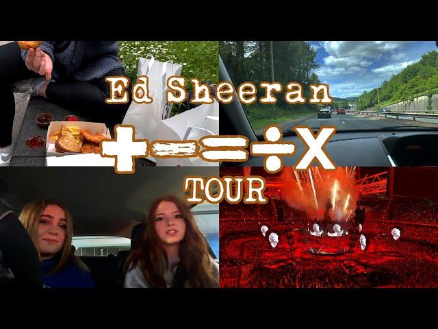 seeing Ed Sheeran LIVE in Cardiff  -  mathematics tour 2021 (+–=÷×)