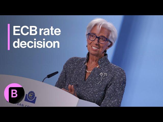 ECB Cuts Rates Again, Lagarde Holds Press Conference