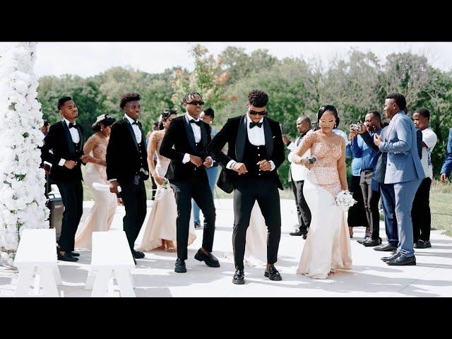 Classic Wedding Exit dance - Sandra Mbuyi - Mahombi (Lydia & shukuru)