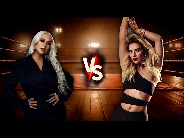 CHRISTINA AGUILERA VS PERRIE - Vocal Battle!! (C#3 - E6 | feat @despairingleonardo )