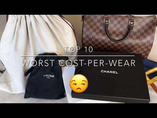 10 WORST Cost-Per-Wear Luxury Purchases 