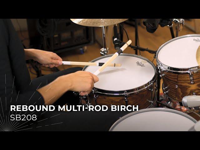 MEINL Stick & Brush Rebound Multi-Rod Birch SB208