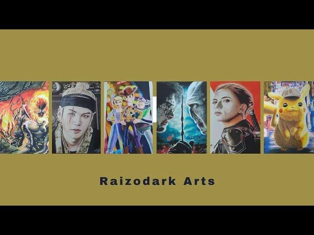 My binder(part V) | art collection 2023-2024 | fan art | Raizodark