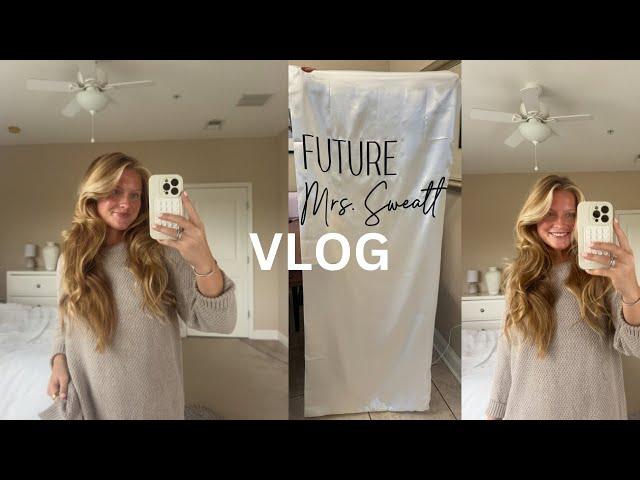 VLOG: planning my bridal shower, wedding updates & opening packages