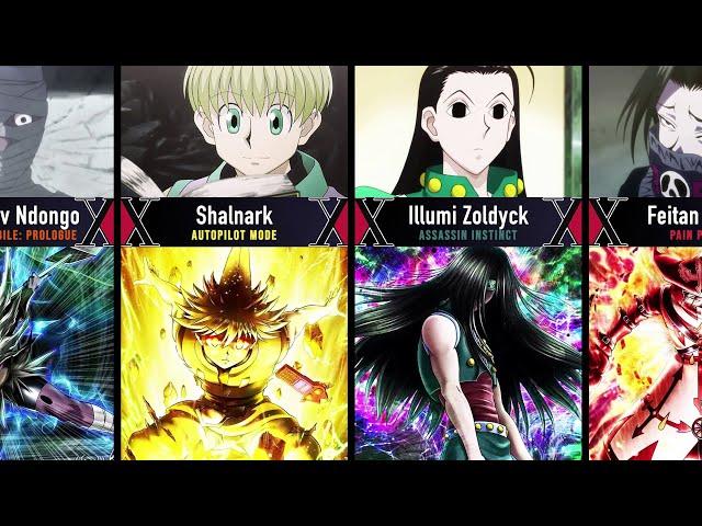 Every Final Form in HUNTER X HUNTER | PopuAni Character Transformations #001