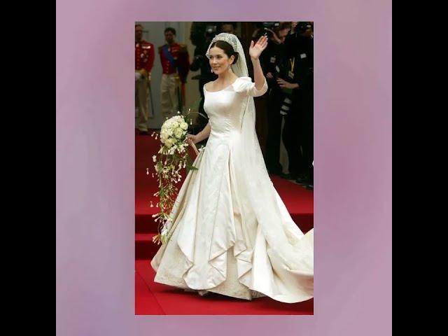 Crown Princess Mary of Denmark wedding dress