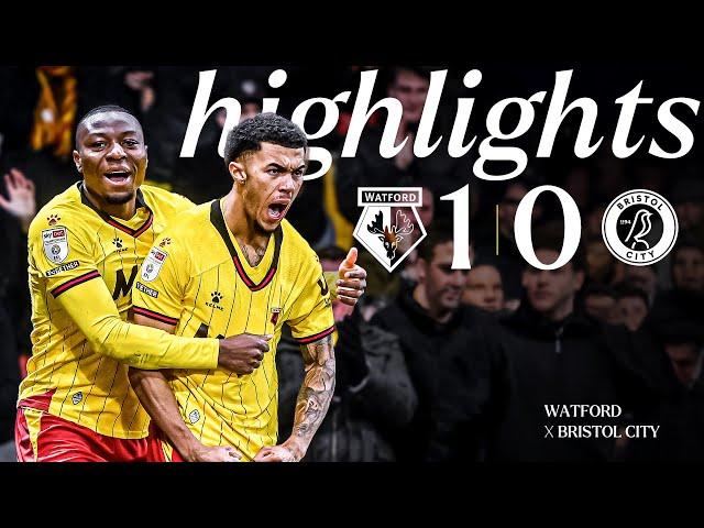 ANDREWS SCORCHER  | Watford 1-0 Bristol City | Short Highlights