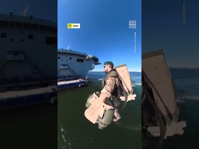 UK’s Royal Navy Showcases Flying Jet Pack Suits