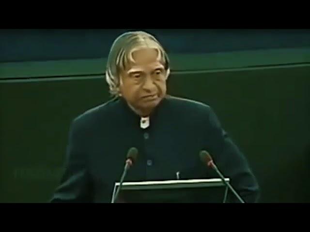 "yaadhum oore yaavarum kelir" speech by Dr.A.P.J. Abdul Kalam..