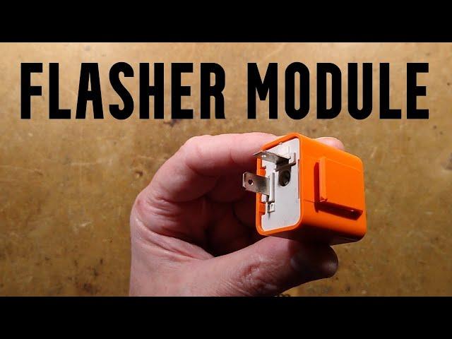 Two wire flasher module teardown with unexpected find