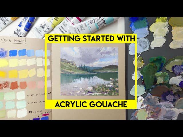 ACRYLIC GOUACHE...Is it worth the fuss?