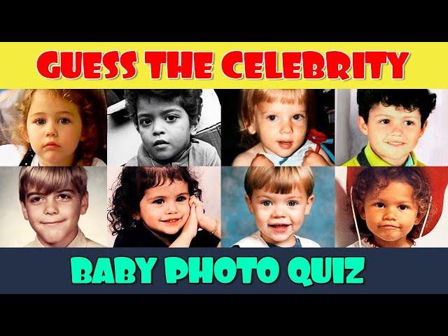 Guess the Celebrity by Their Baby Photo