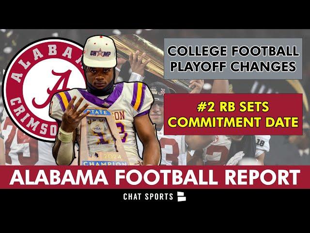 Alabama Football Target EJ Crowell Announces Commitment Date + College Football Playoffs Changes
