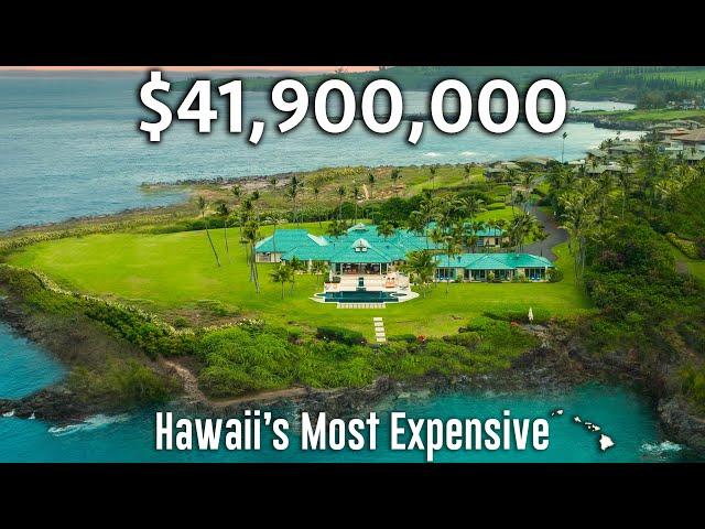 Inside The MOST EXPENSIVE House in Hawaii, USA!