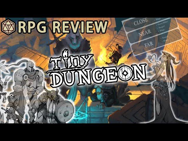 Tiny Dungeon might be the most rules-light RPG you ever play ️ RPG Review & Mechanics