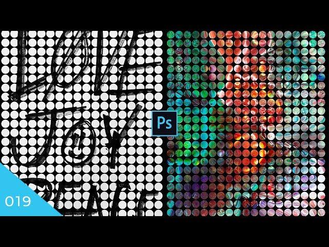 How to create a dotted image in Photoshop (Tutorial)