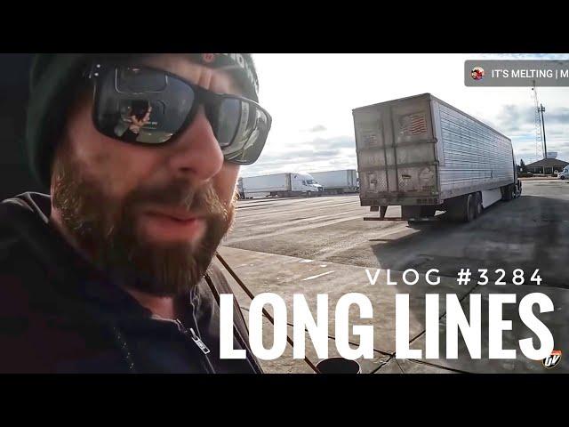 LONG LINES | My Trucking Life | Vlog #3284