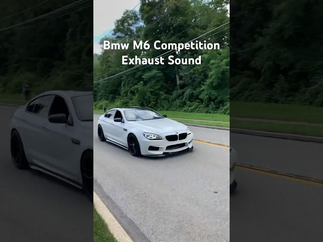 Bmw M6 Competition Sound #bmw #bmwm6