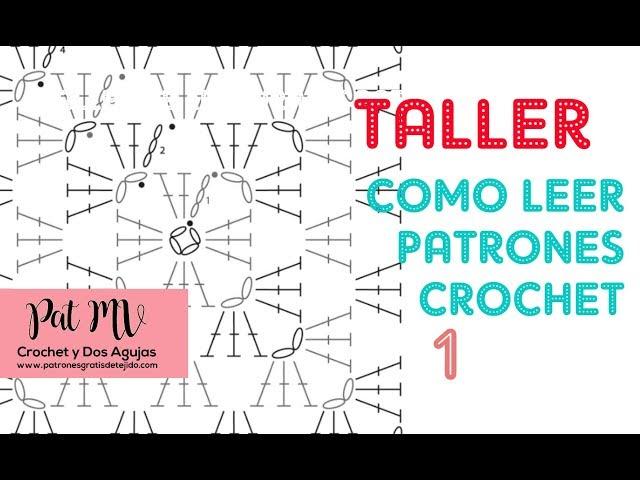 Cómo LEER PATRONES CROCHET 