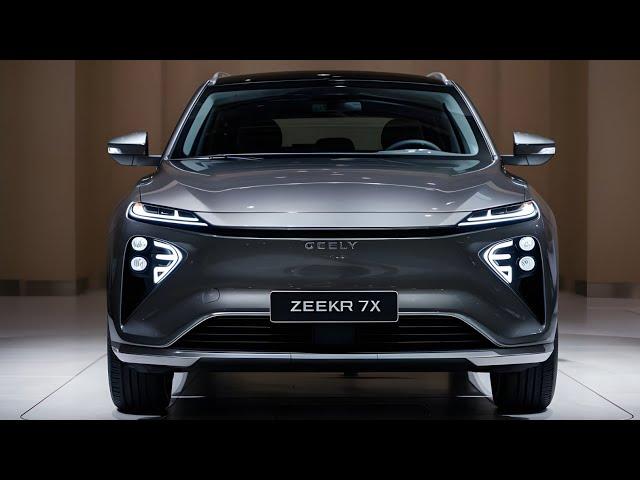 2025 Geely Zeekr 7X Luxury SUV interior And Exterior Reveal First Look!