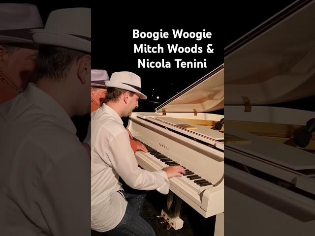 4 Hands Boogie Woogie - Mitch Woods & Nicola Tenini #jazz #boogiewoogie #jazzascona #piano