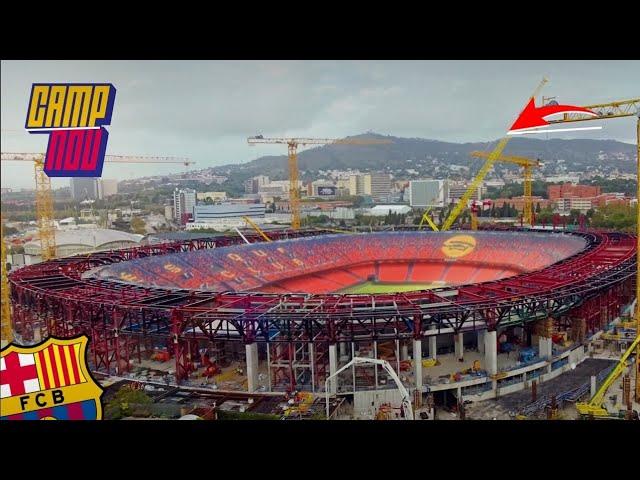 NEW CAMP NOU CONSTRUCTION UPDATE (VIP SETTINGS) TODAY  NOVEMBER 2024