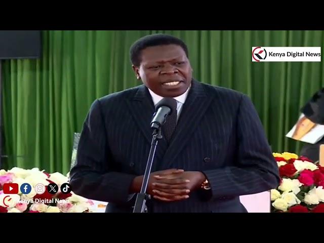 'We will stand with Mt Kenya!' Eugene Wamalwa says in front of DP Gachagua in Nyeri!!