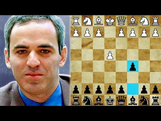 Garry Kasparov's Spectacular Sicilian Defense