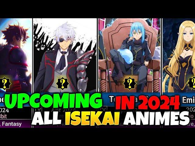 50 Upcoming ISEKAI Animes in 2024 || All Upcoming Anime in 2024