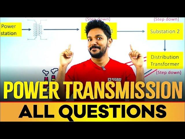 Power Transmission -All Questions | SSLC Physics Public Exam | Exam Winner