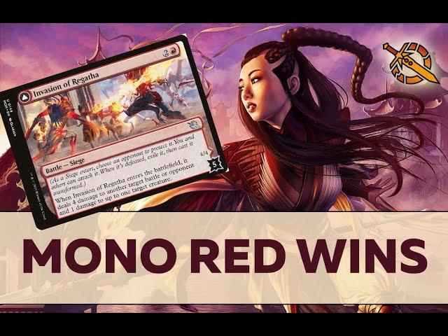 МОНОРЕД стал ещё ЗЛЕЕ ! MTG Arena Mono Red Wins March of Machines STANDARD!