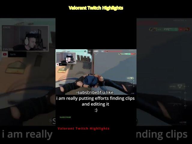 Tarik discovers a GENIUS use for Fade ULT #valorant #tarik #fade #valorantmoments