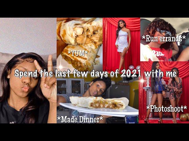 SPEND THE LAST FEW DAYS OF 2021 WITH ME (Vlog) | (Run errands, Photoshoot, Dinner, Random Rant)