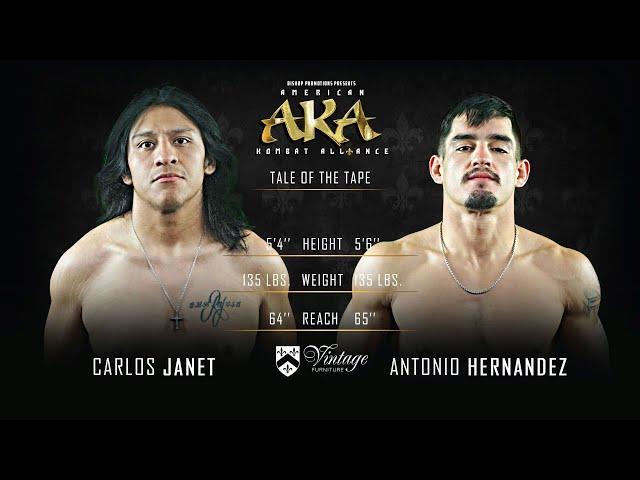 AKA 39 Bout 2 Antonio Hernandez vs Carlos Janet