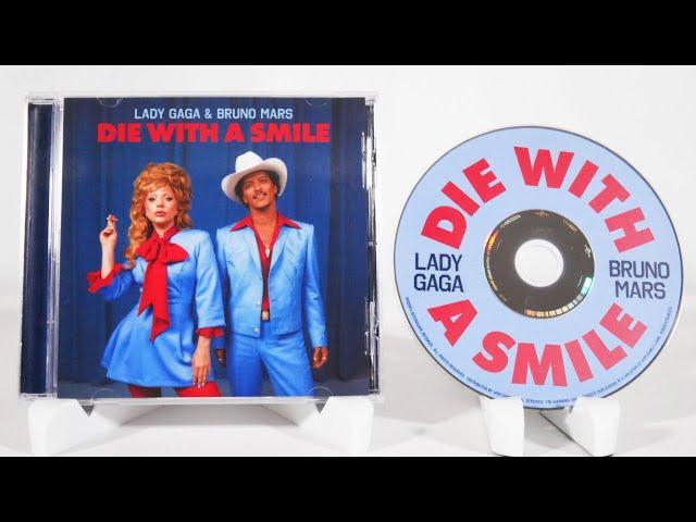 Lady Gaga & Bruno Mars - Die With A Smile CD Unboxing