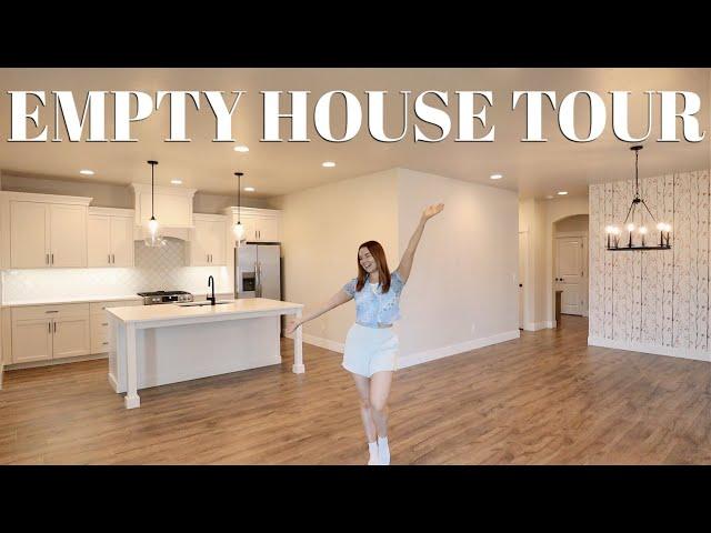 EMPTY HOUSE TOUR OF OUR NEW HOUSE | Moving Vlog #4