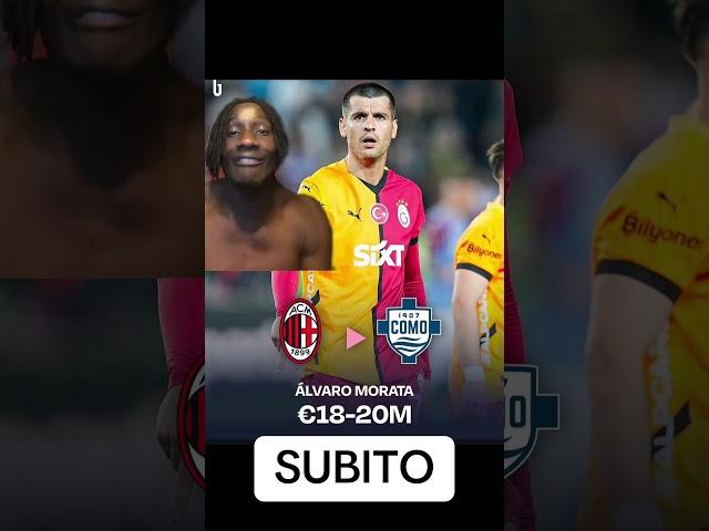 #viralshort #football #viralvideo #calcio #morata #como #milan #seriea VE LO PORTO MO