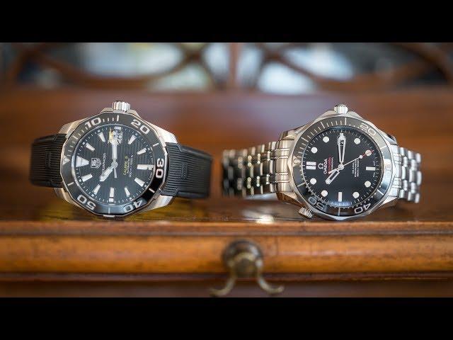 Omega Seamaster 300m vs TAG Heuer Aquaracer 300m - 1 Year Later